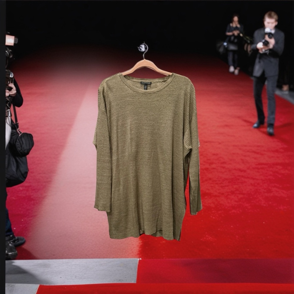 Eileen Fisher Italian Yarn Long Sleeve Sweater